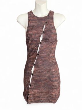 Motel Rocks | Dresses | Mini Spaghetti Strap Motel Rocks Brown Floral Dress  | Poshmark